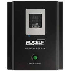 Источник бесперебойного питания RUCELF UPI - W- 600 -12 EL ( 350 Вт) настенный / полочный 5/10А