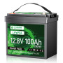 Акумуляторна літій залізо фосфатна батарея HYSINCERE LiFePO4 12V 100Ah