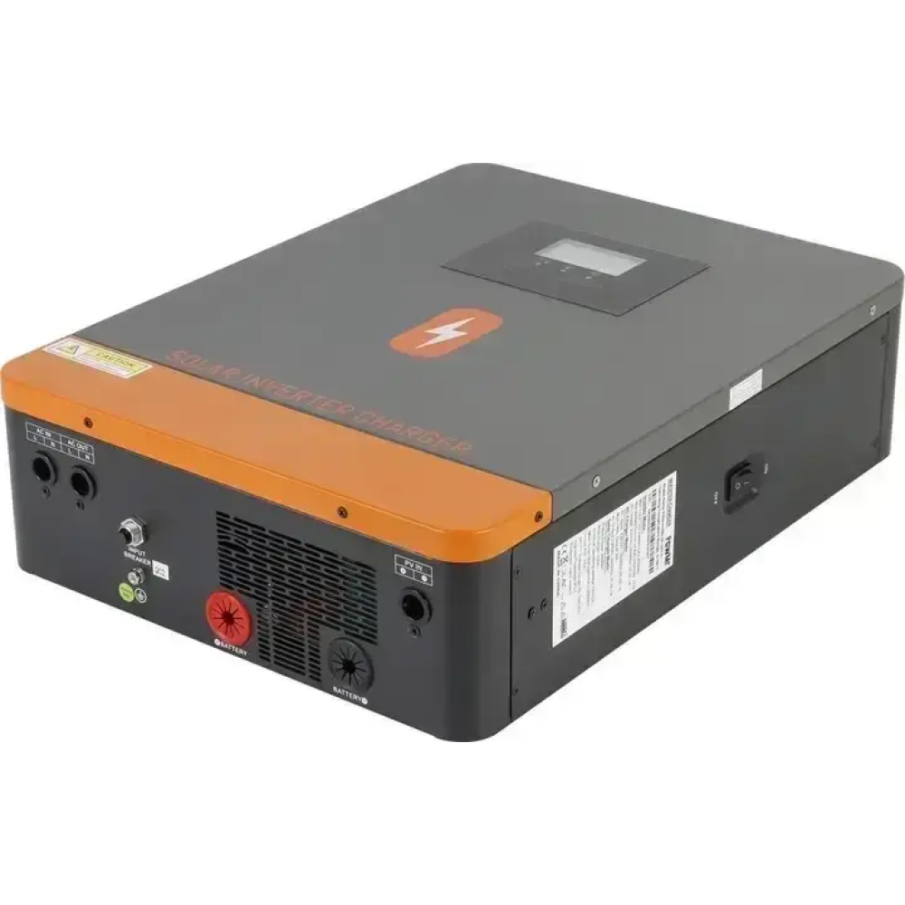 POWMR POW-HVM4.2K-24V-D гібридний сонячний інвертор 4.2 кВт, MPPT, UPS, чиста синусоїда, 12/24V, 220V